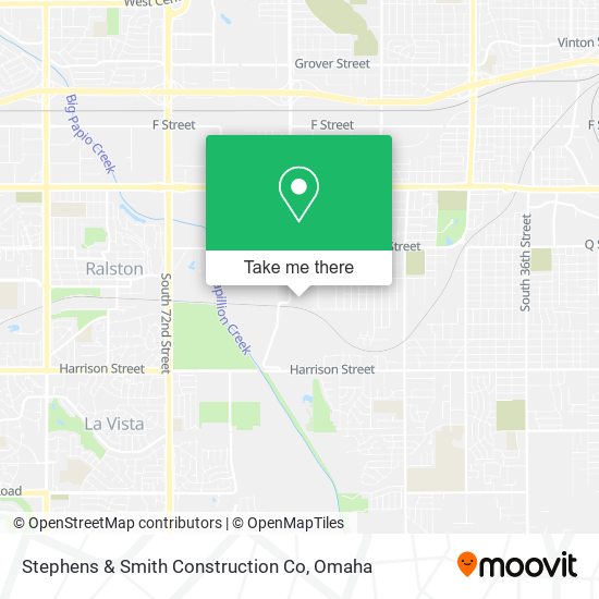 Stephens & Smith Construction Co map