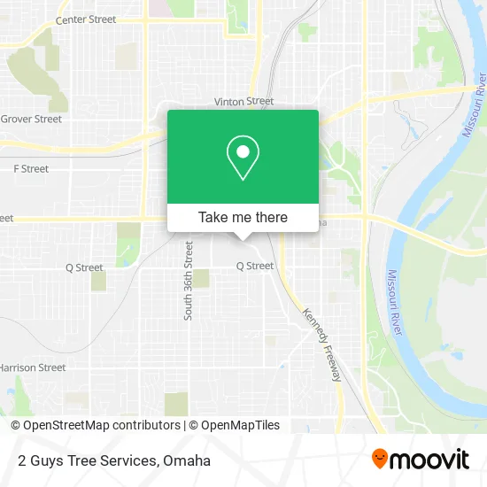 2 Guys Tree Services map
