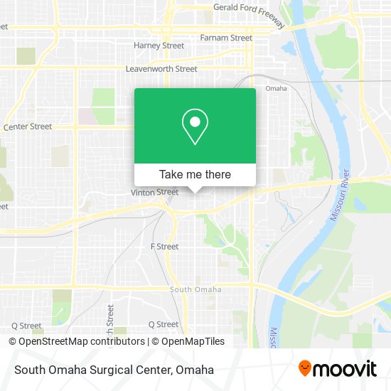 South Omaha Surgical Center map