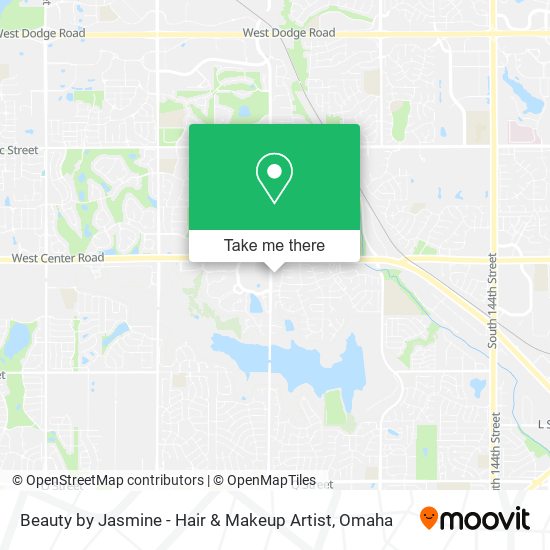 Beauty by Jasmine - Hair & Makeup Artist map