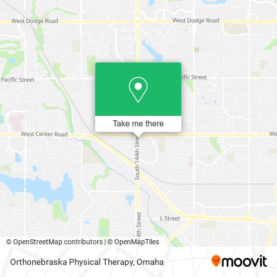 Orthonebraska Physical Therapy map