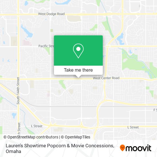 Lauren's Showtime Popcorn & Movie Concessions map