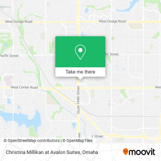 Mapa de Christina Millikan at Avalon Suites