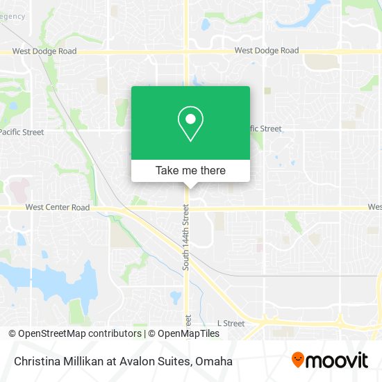 Christina Millikan at Avalon Suites map