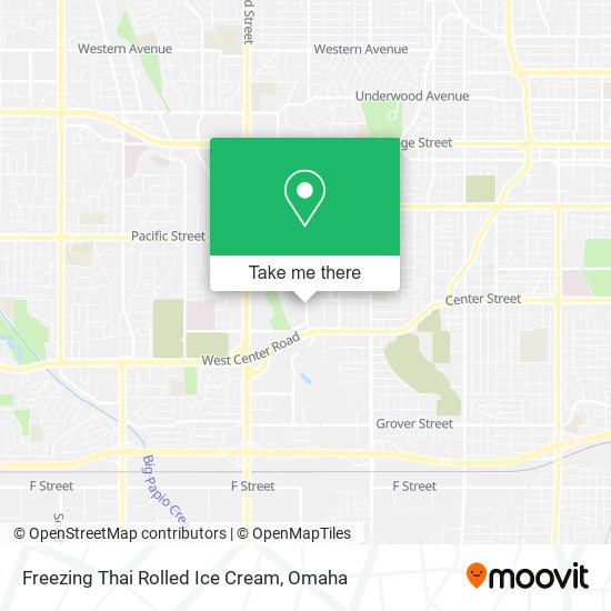 Mapa de Freezing Thai Rolled Ice Cream