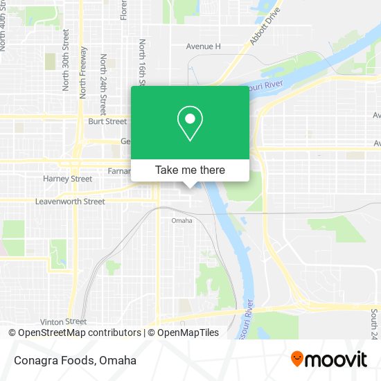 Mapa de Conagra Foods