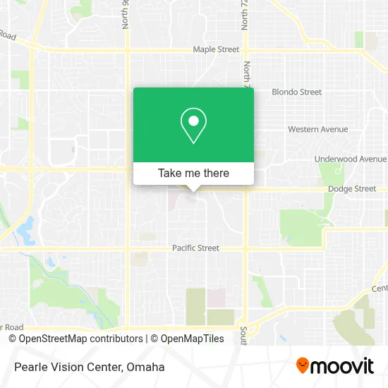 Pearle Vision Center map