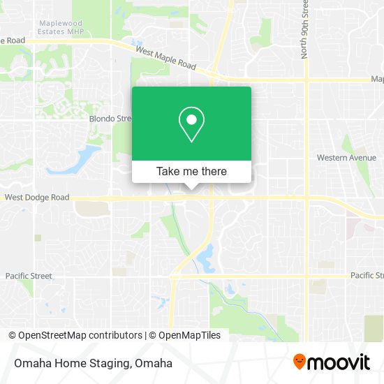 Mapa de Omaha Home Staging