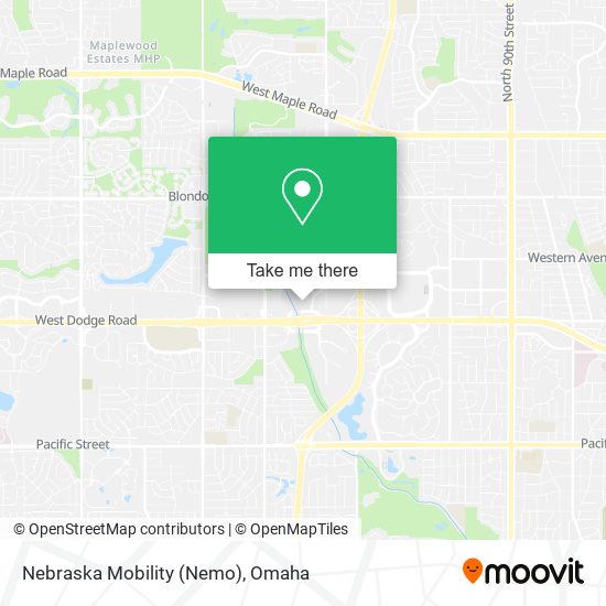 Nebraska Mobility (Nemo) map