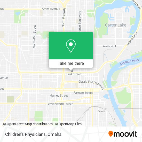Mapa de Children's Physicians