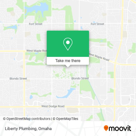 Mapa de Liberty Plumbing