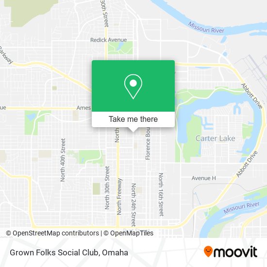 Grown Folks Social Club map