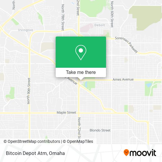 Mapa de Bitcoin Depot Atm