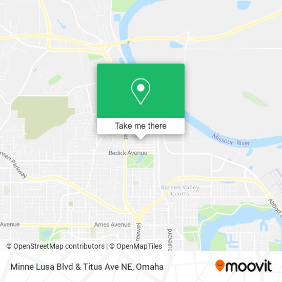 Minne Lusa Blvd & Titus Ave NE map