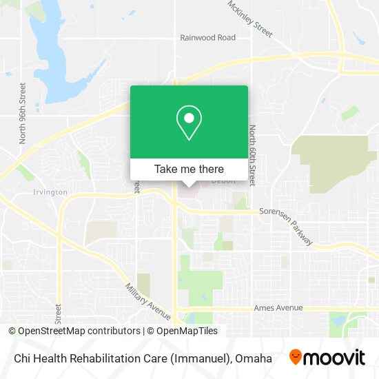 Mapa de Chi Health Rehabilitation Care (Immanuel)