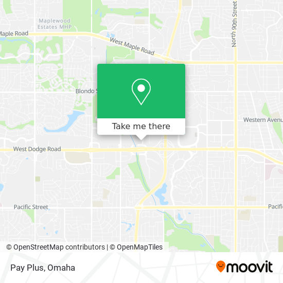 Pay Plus map