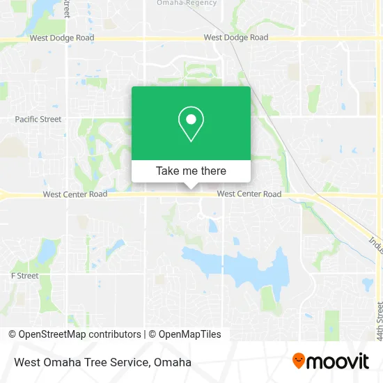 West Omaha Tree Service map