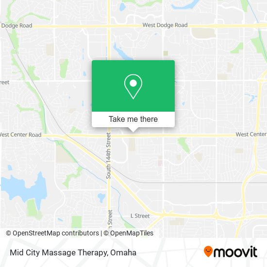 Mid City Massage Therapy map