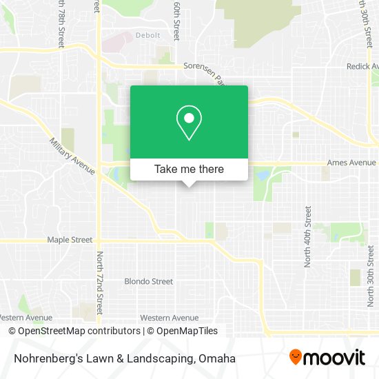 Mapa de Nohrenberg's Lawn & Landscaping