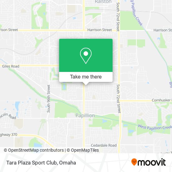 Tara Plaza Sport Club map