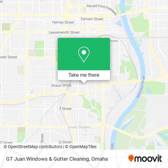 Mapa de GT Juan Windows & Gutter Cleaning