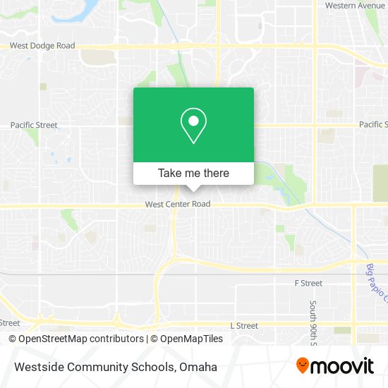 Mapa de Westside Community Schools