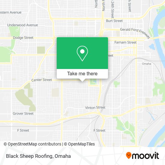 Black Sheep Roofing map