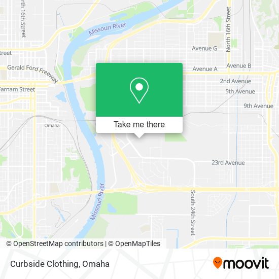 Curbside Clothing map