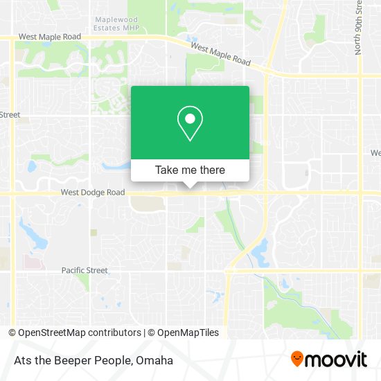 Ats the Beeper People map