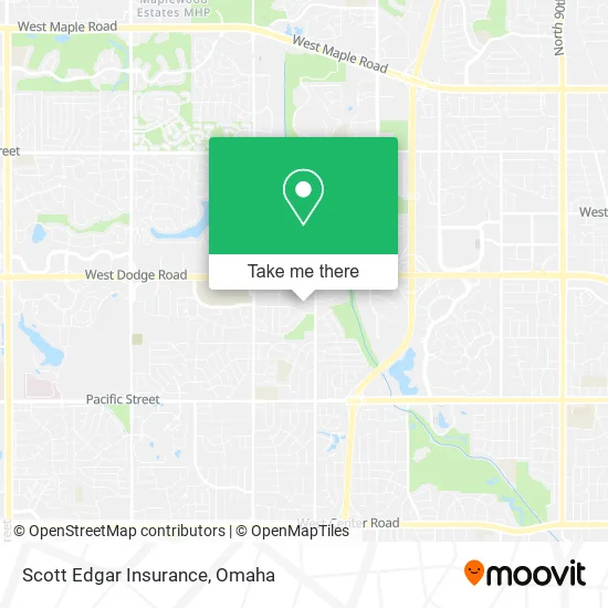 Scott Edgar Insurance map