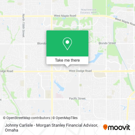 Johnny Carlisle - Morgan Stanley Financial Advisor map