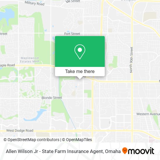 Allen Wilson Jr - State Farm Insurance Agent map