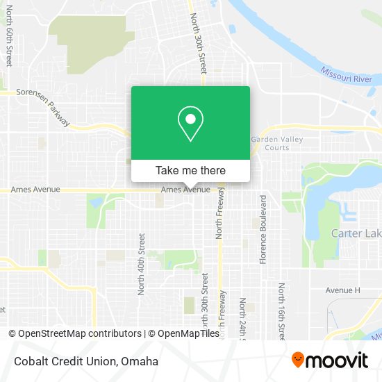 Cobalt Credit Union map