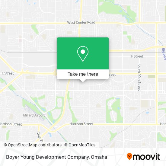 Boyer Young Development Company map