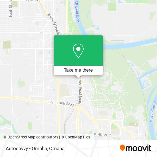 Autosavvy - Omaha map