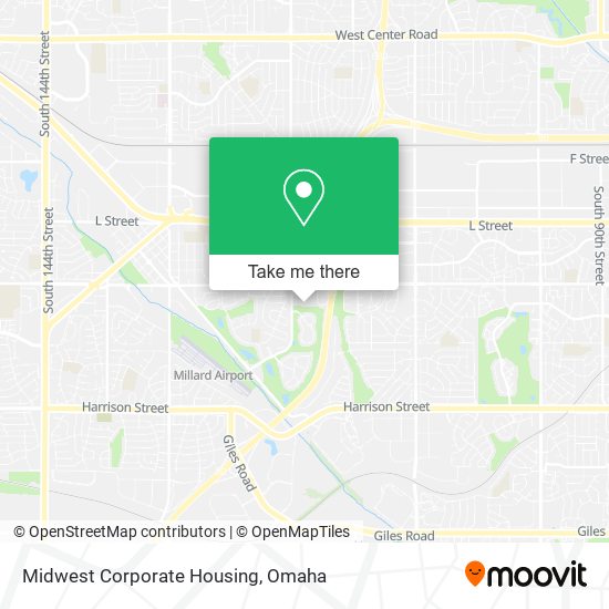 Midwest Corporate Housing map