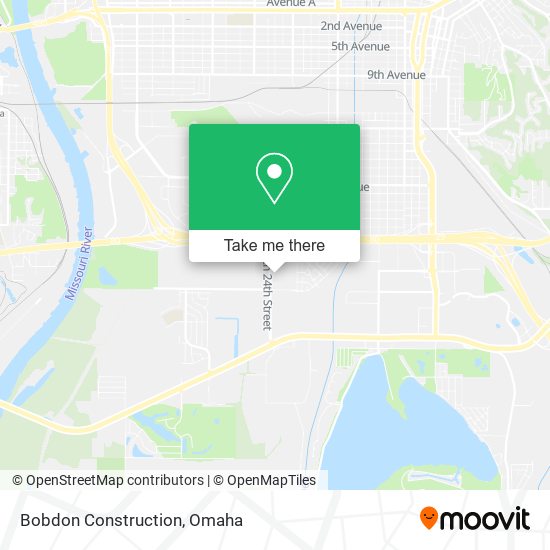 Mapa de Bobdon Construction