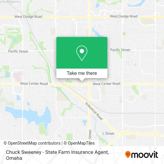 Chuck Sweeney - State Farm Insurance Agent map