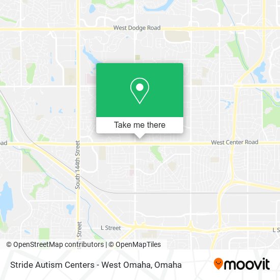 Mapa de Stride Autism Centers - West Omaha