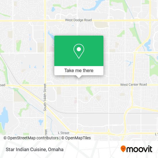 Star Indian Cuisine map