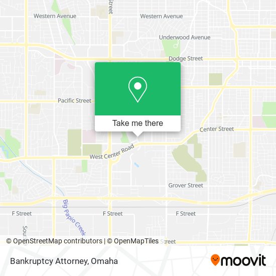 Bankruptcy Attorney map