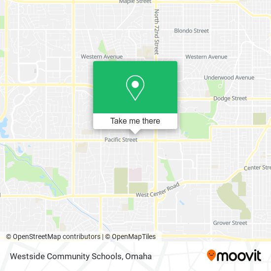 Mapa de Westside Community Schools