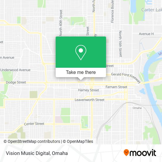 Vision Music Digital map