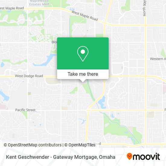 Mapa de Kent Geschwender - Gateway Mortgage