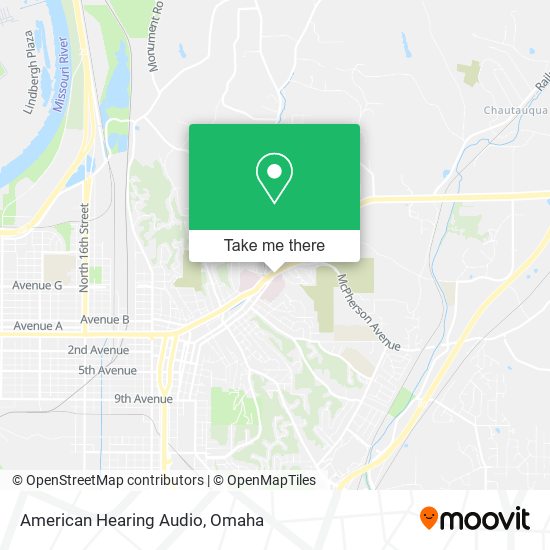 American Hearing Audio map