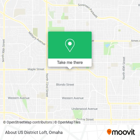 About US District Loft map