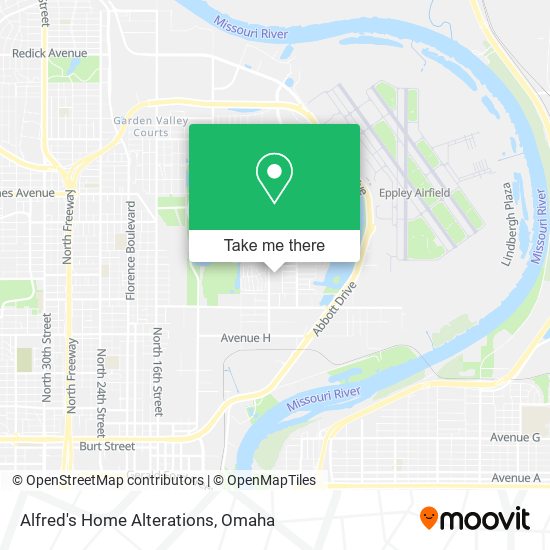 Alfred's Home Alterations map