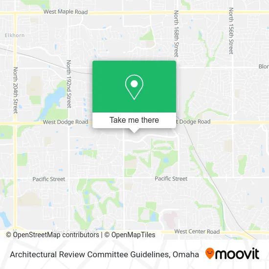 Architectural Review Committee Guidelines map