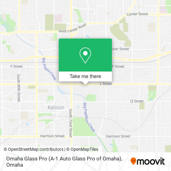 Omaha Glass Pro (A-1 Auto Glass Pro of Omaha) map