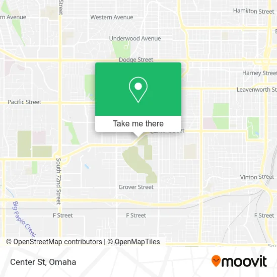 Center St map